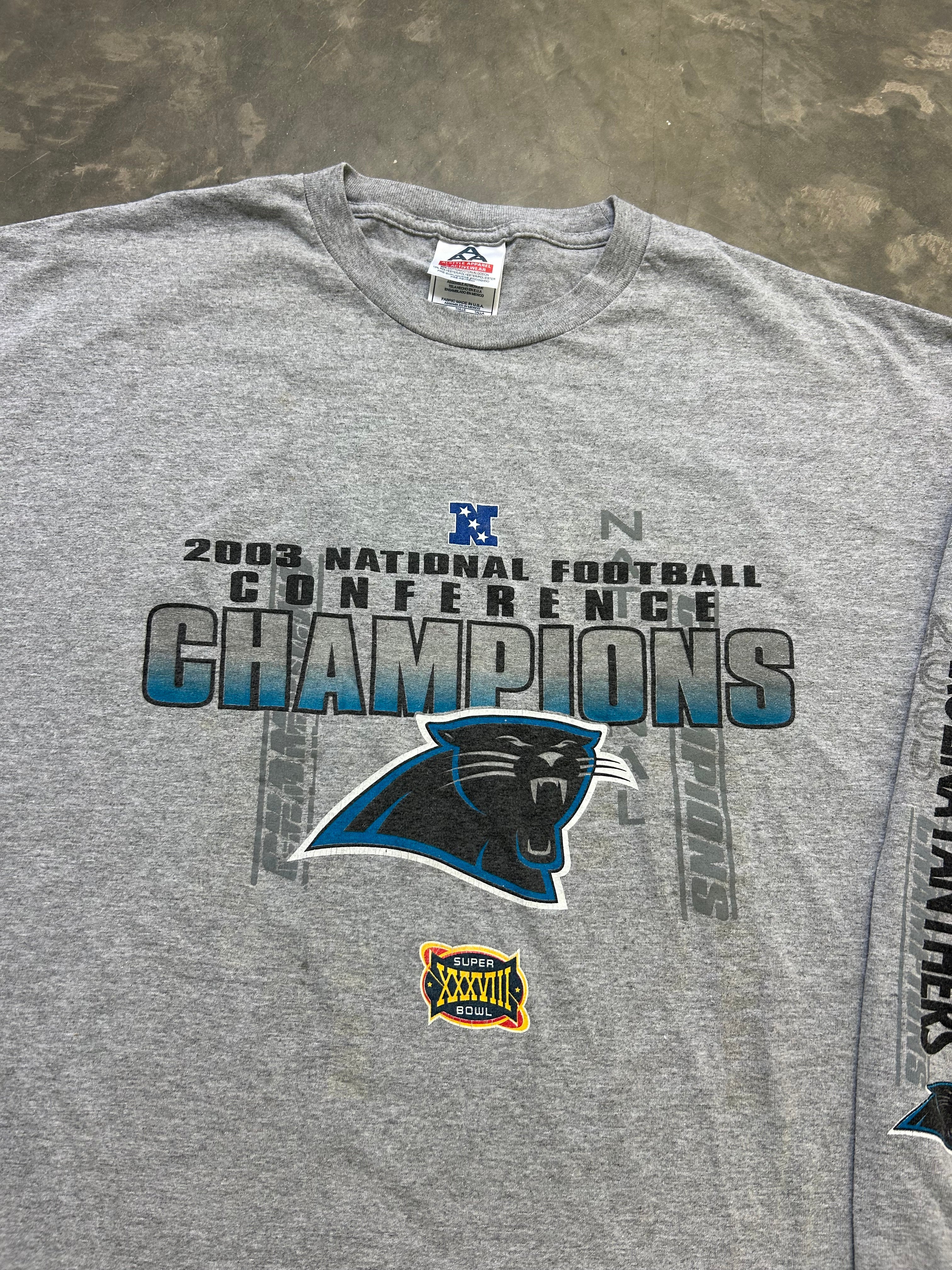 Carolina Panthers 2003 NFC Conference Champions Long sleeve