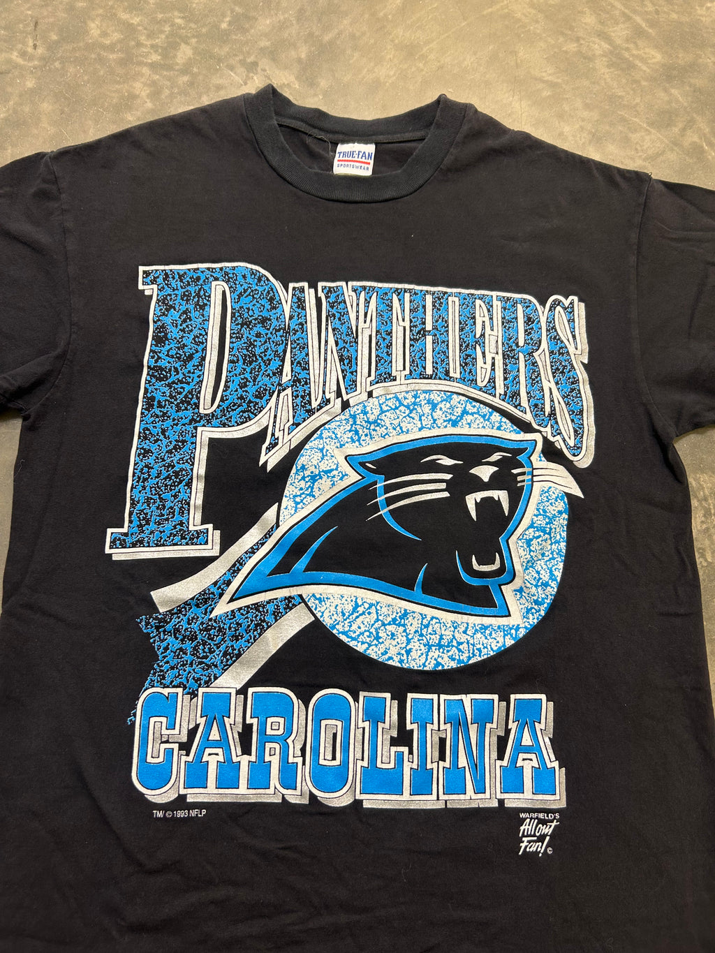 Carolina Panthers Vintage 1993 Tee