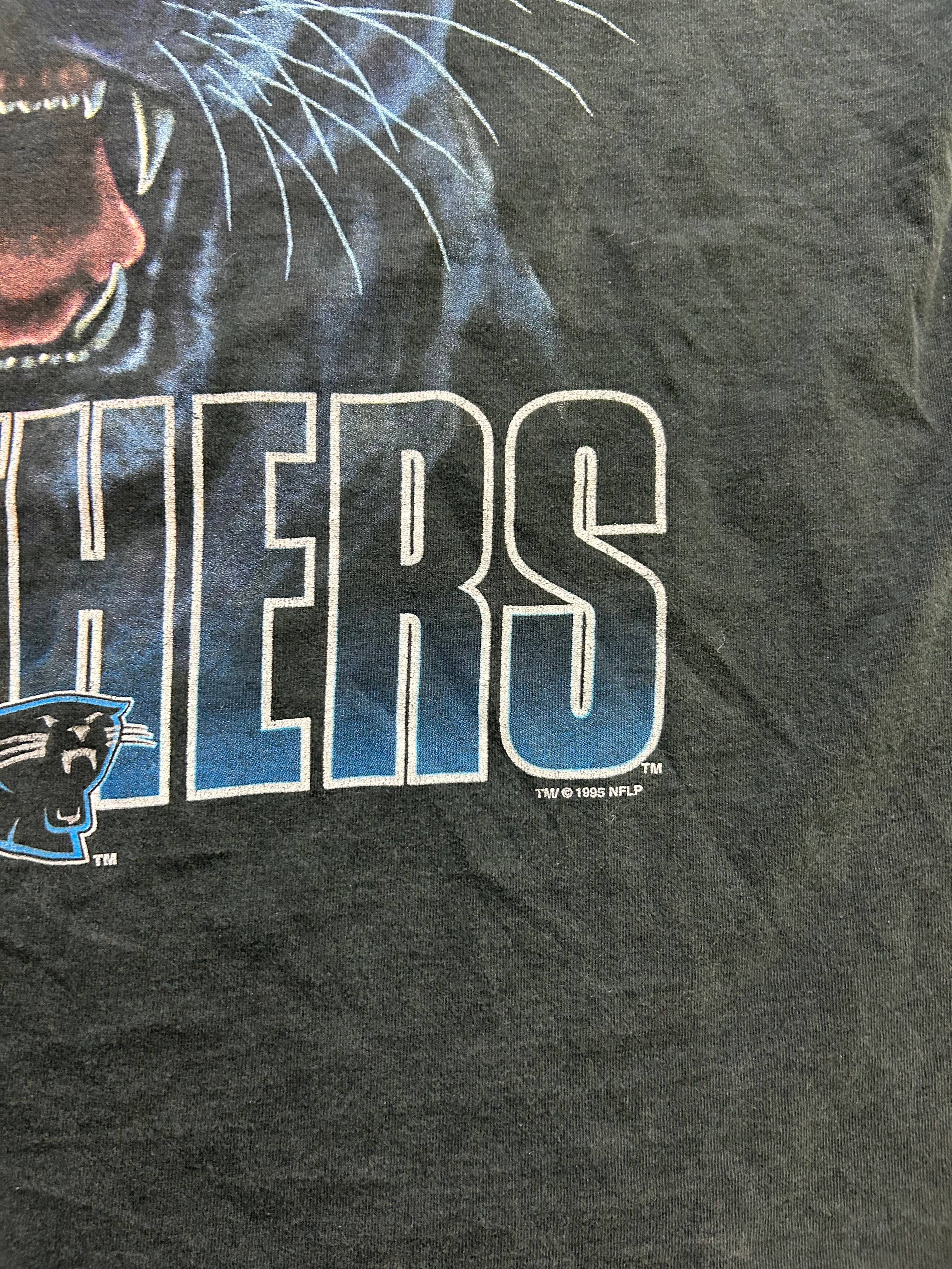 Carolina Panthers 1995 Vintage Growl Cat Tee