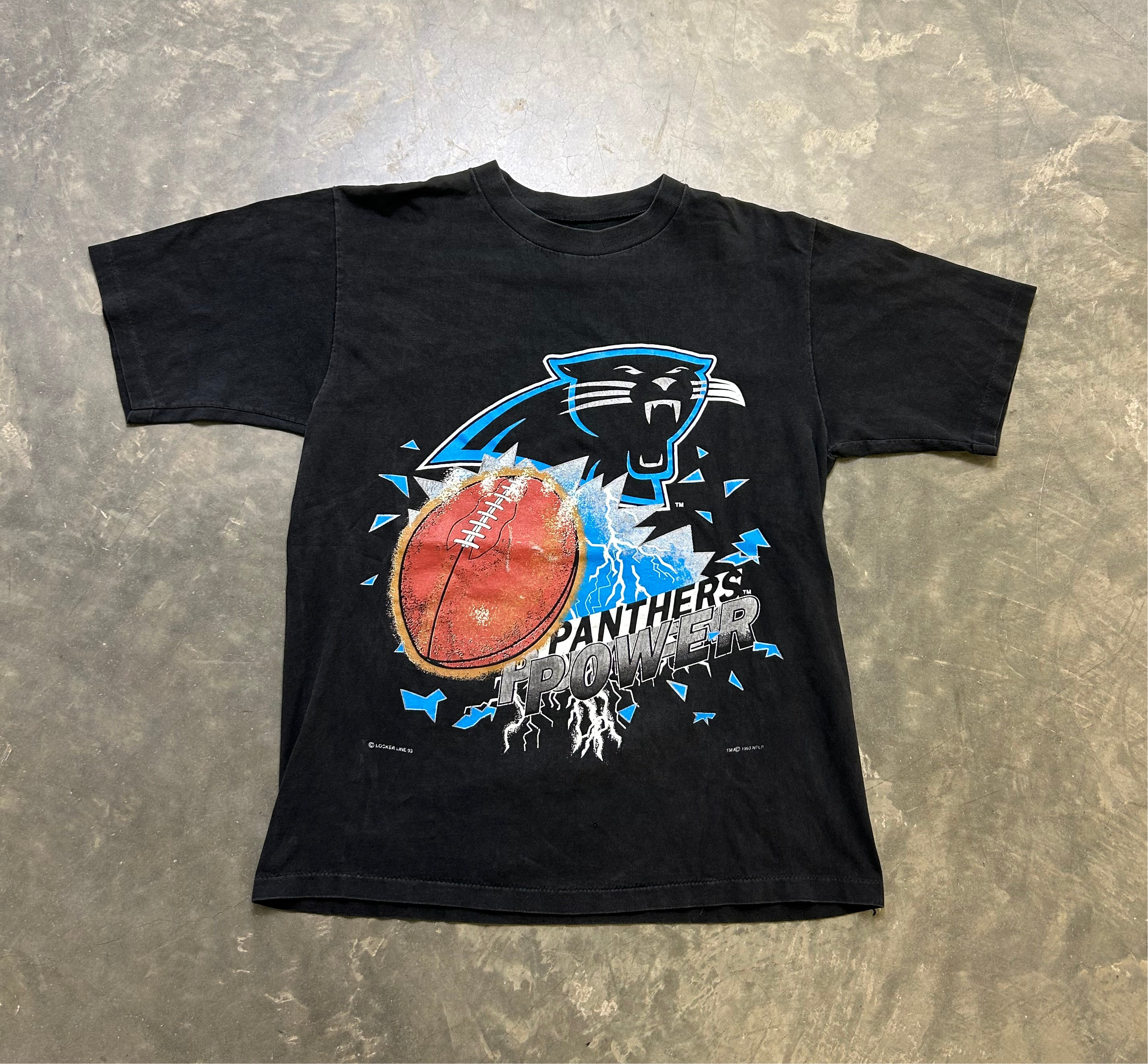 Panthers Power Vintage Carolina Panthers Tee