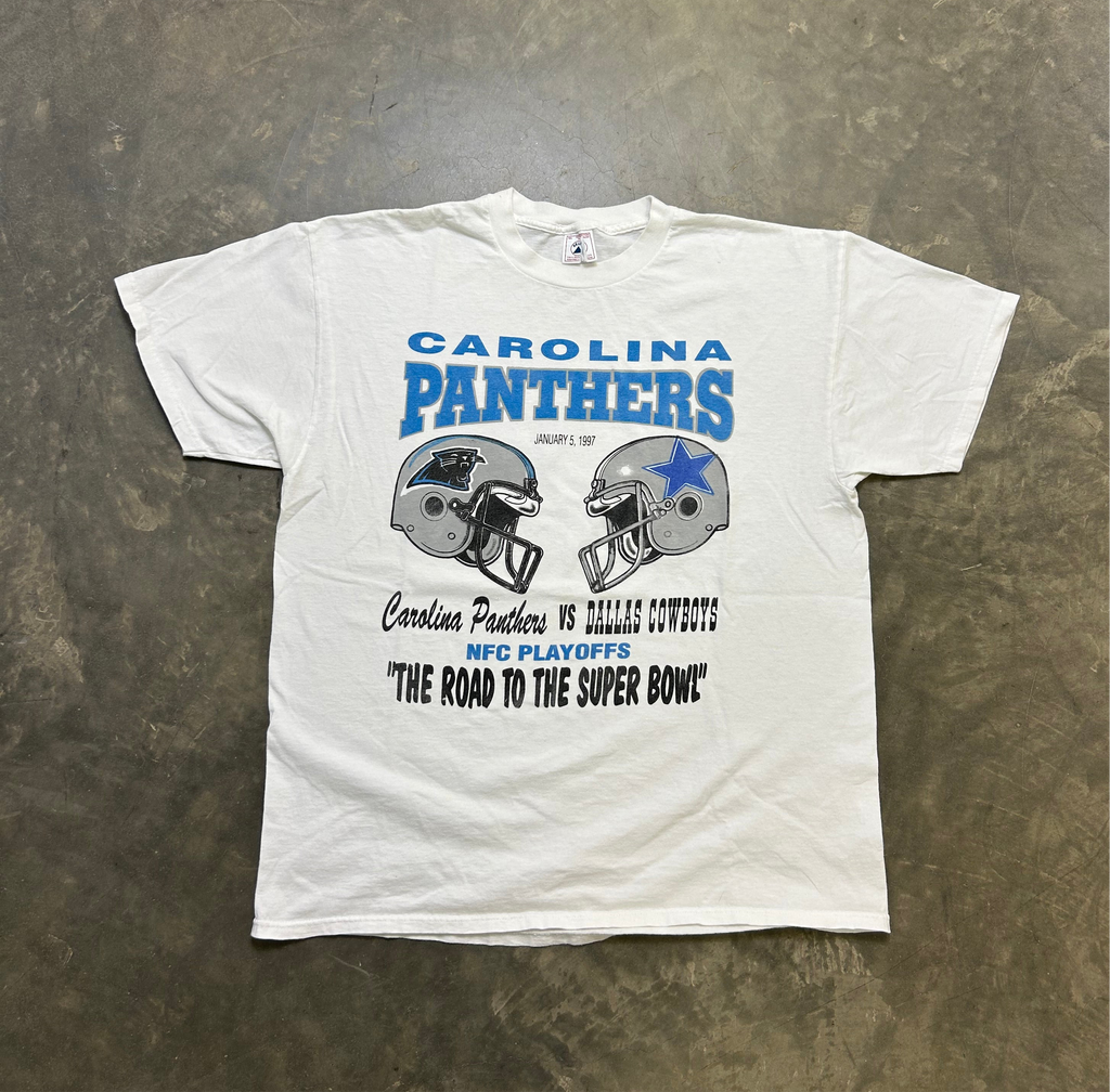 Carolina Panthers Road to the Super Bowl 1996 Tee