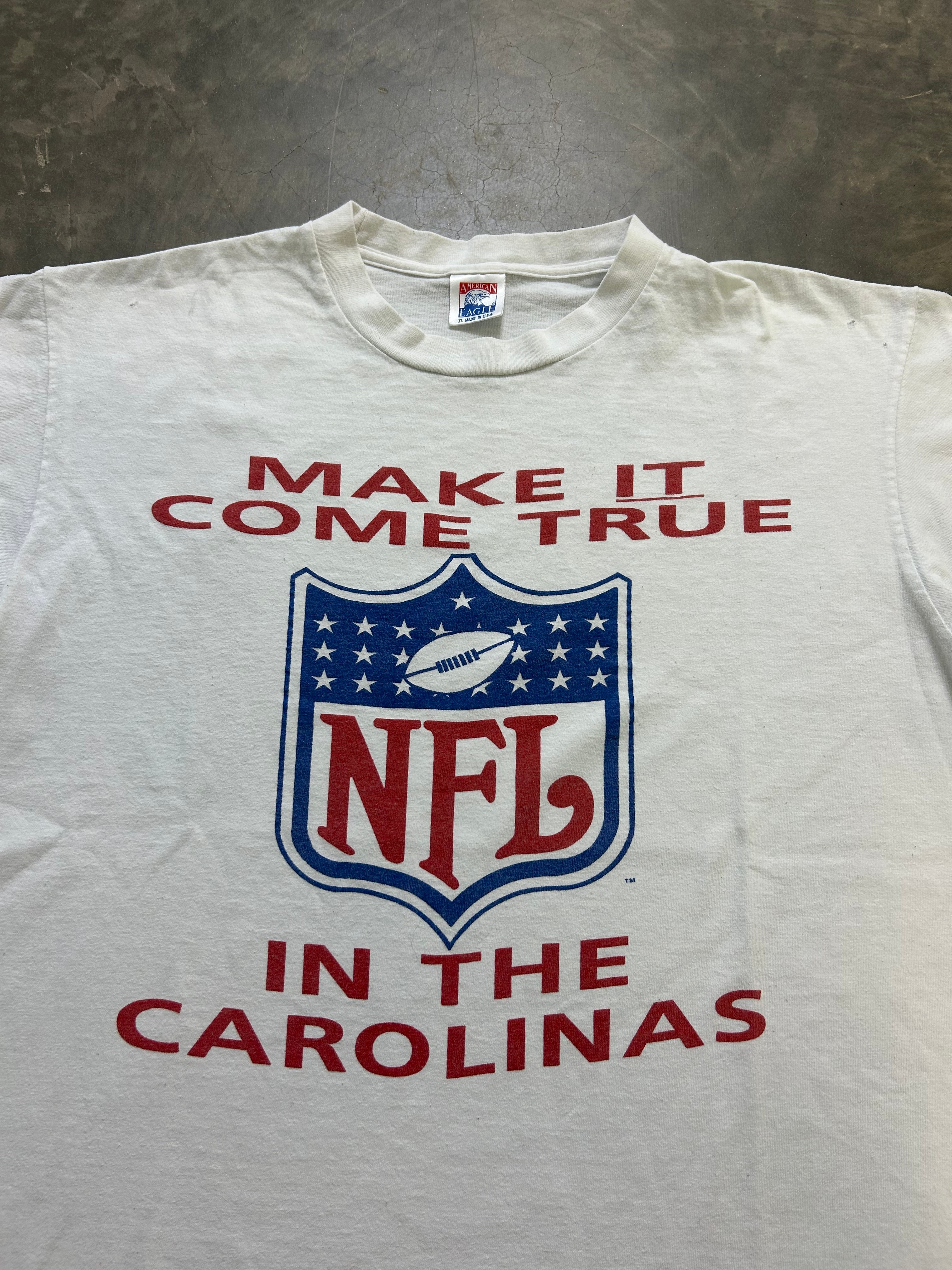 Make it come true in the Carolina’s Vintage Tee