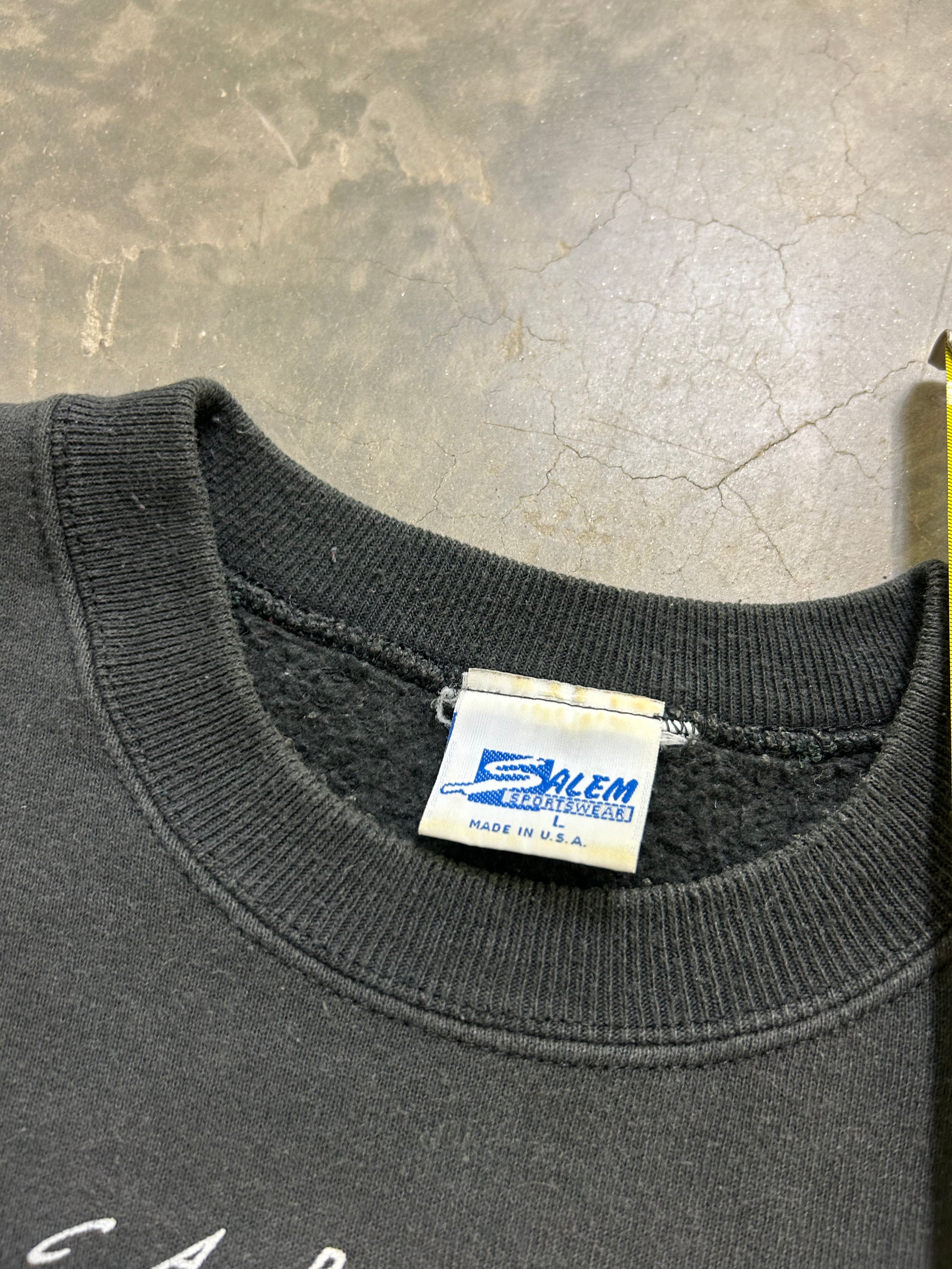 Carolina Panthers Big Face Cat Vintage Sweatshirt