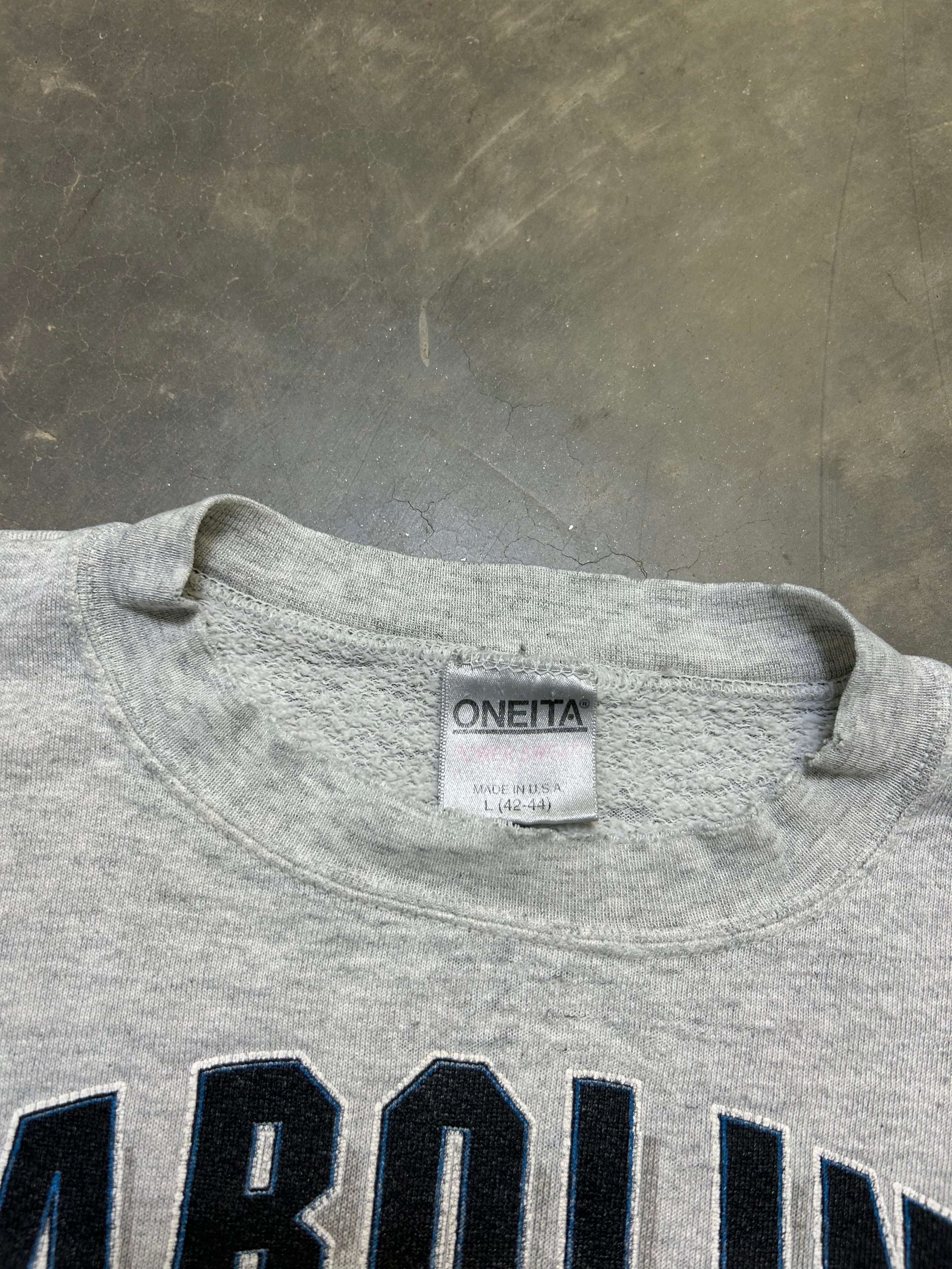 Carolina Panthers Gym Gear Sweatshirt