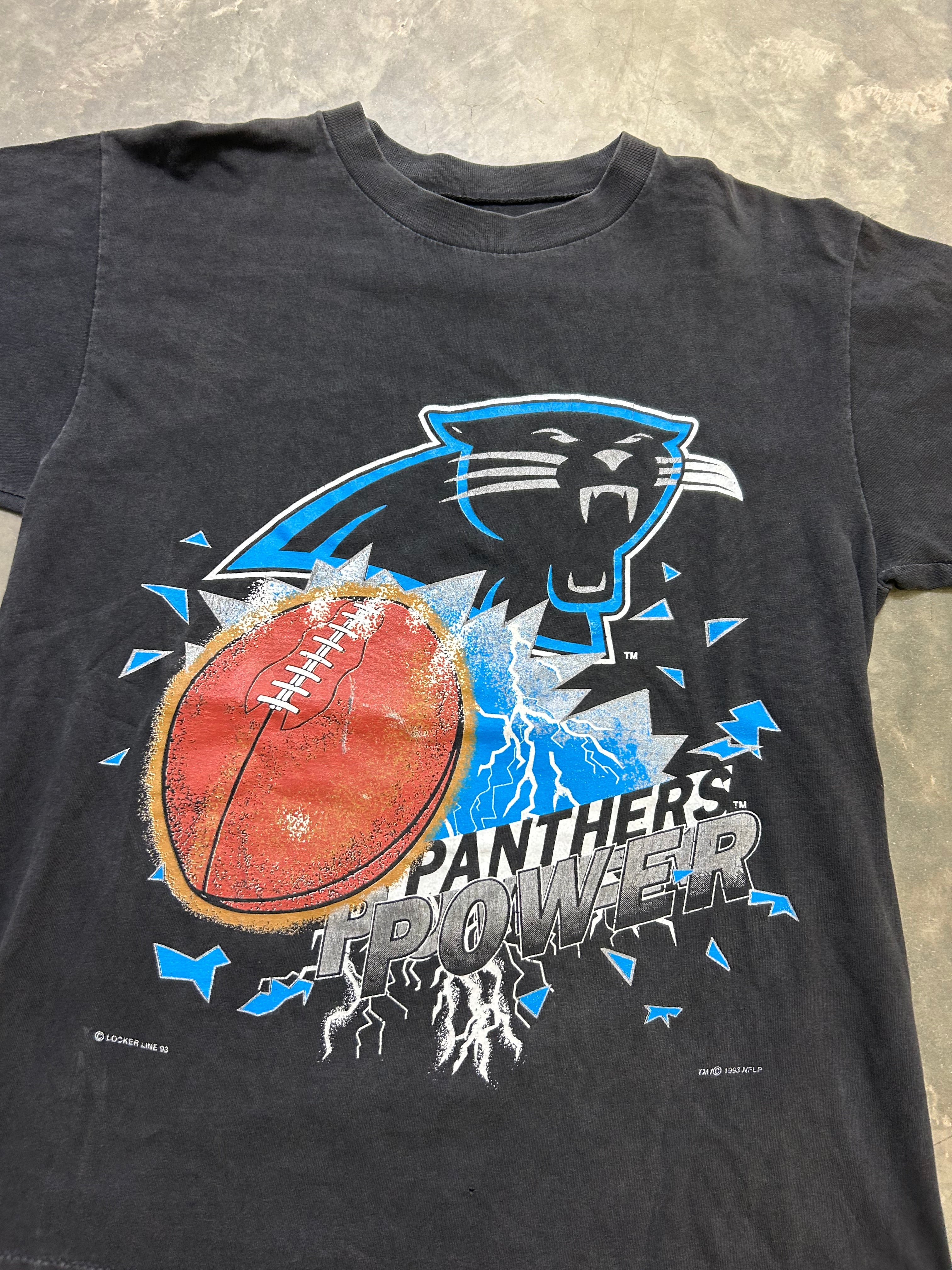 Panthers Power Vintage Carolina Panthers Tee