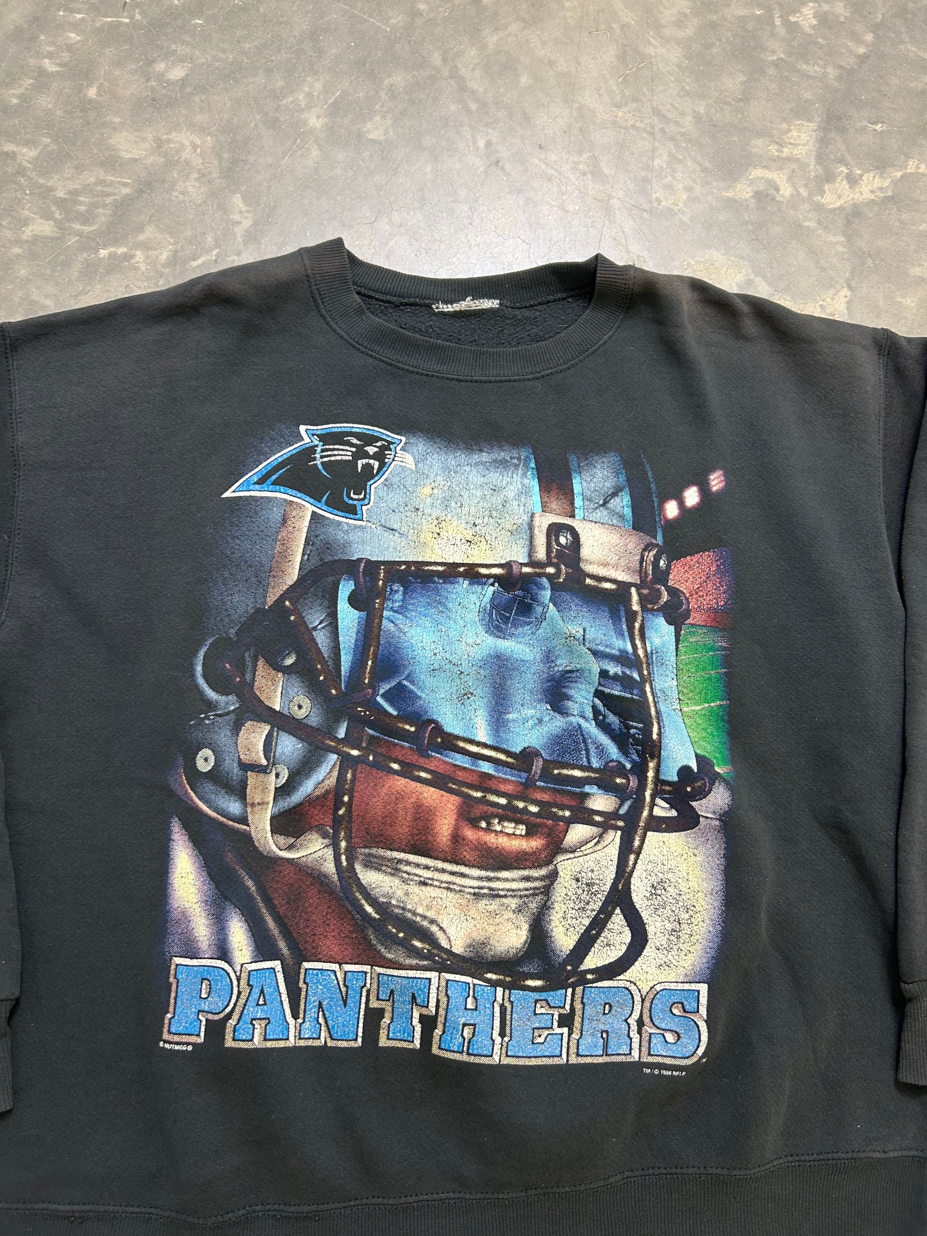 Carolina Panthers Vintage 1996 Helmet Sweatshirt