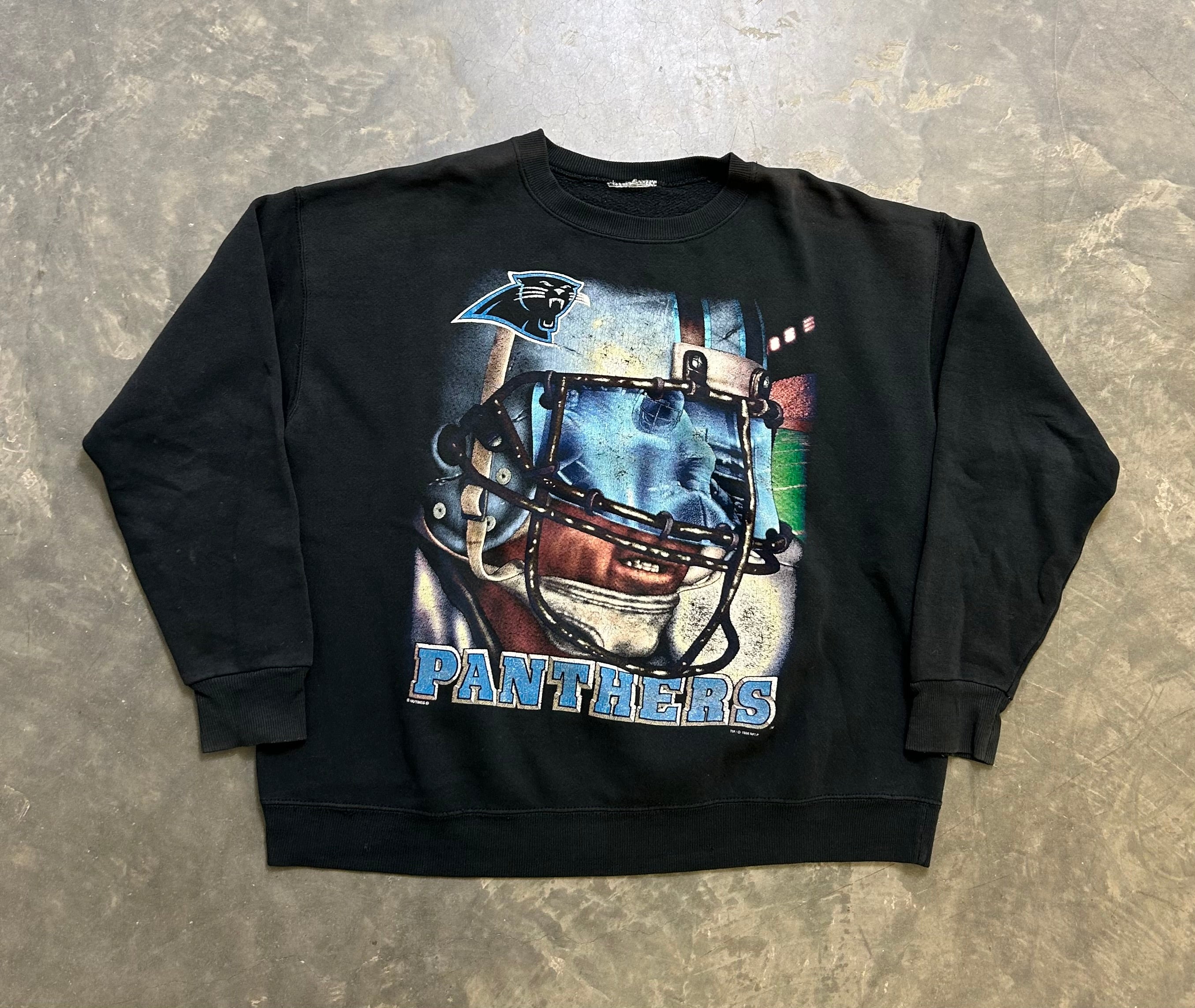 Carolina Panthers Vintage 1996 Helmet Sweatshirt