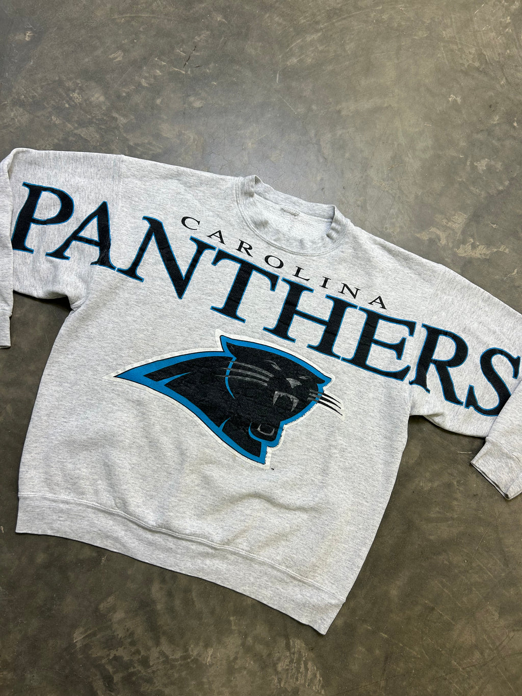 Carolina Panthers Spellout Sweatshirt