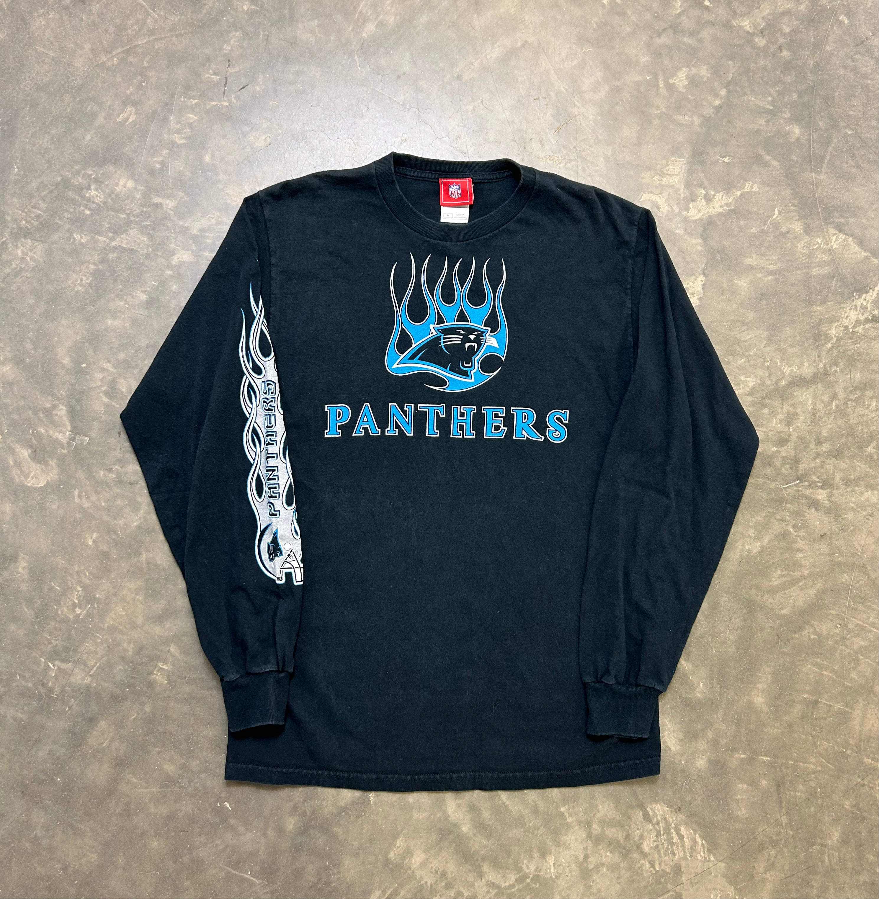 Carolina Panthers Flame Long Sleeve