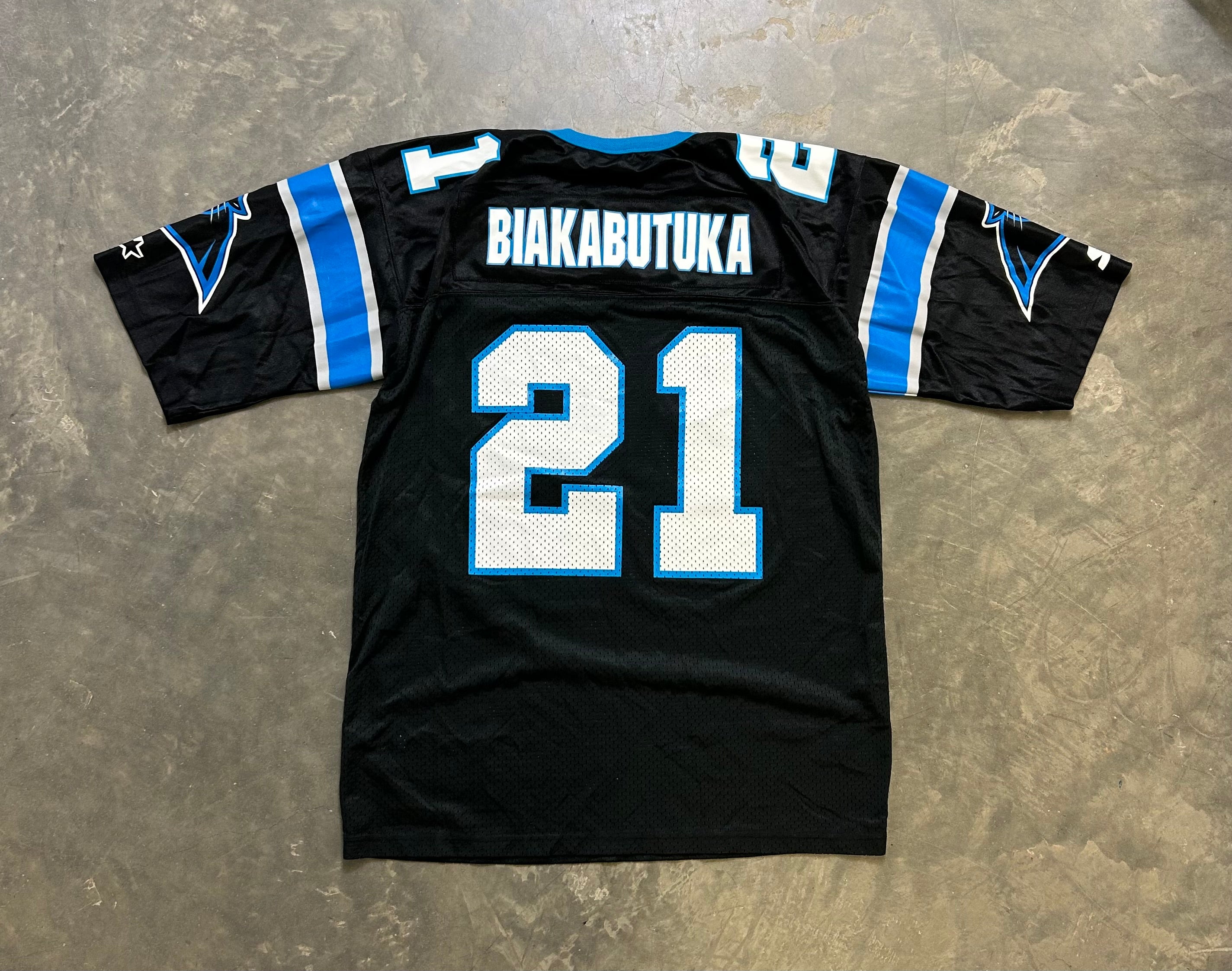 Tim Biakabutuka Carolina Panthers Starter Jersey