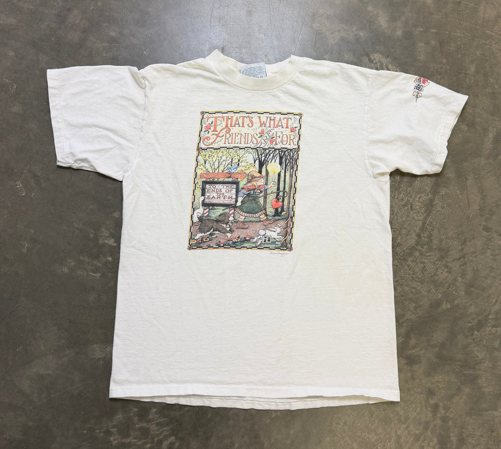 That’s what friends are for 90s book tee