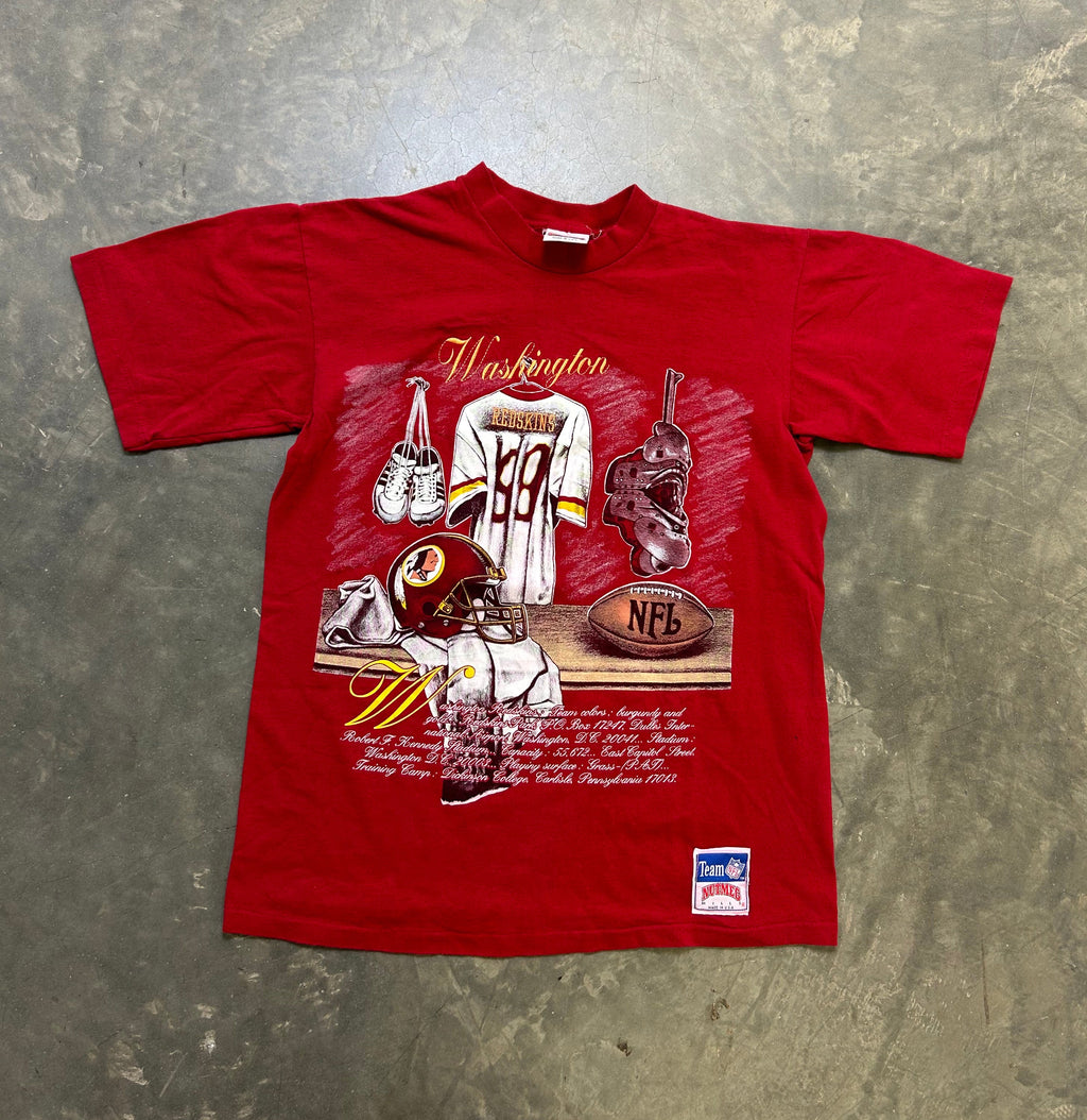 Washington Redskins Vintage 90s Locker Room Tee