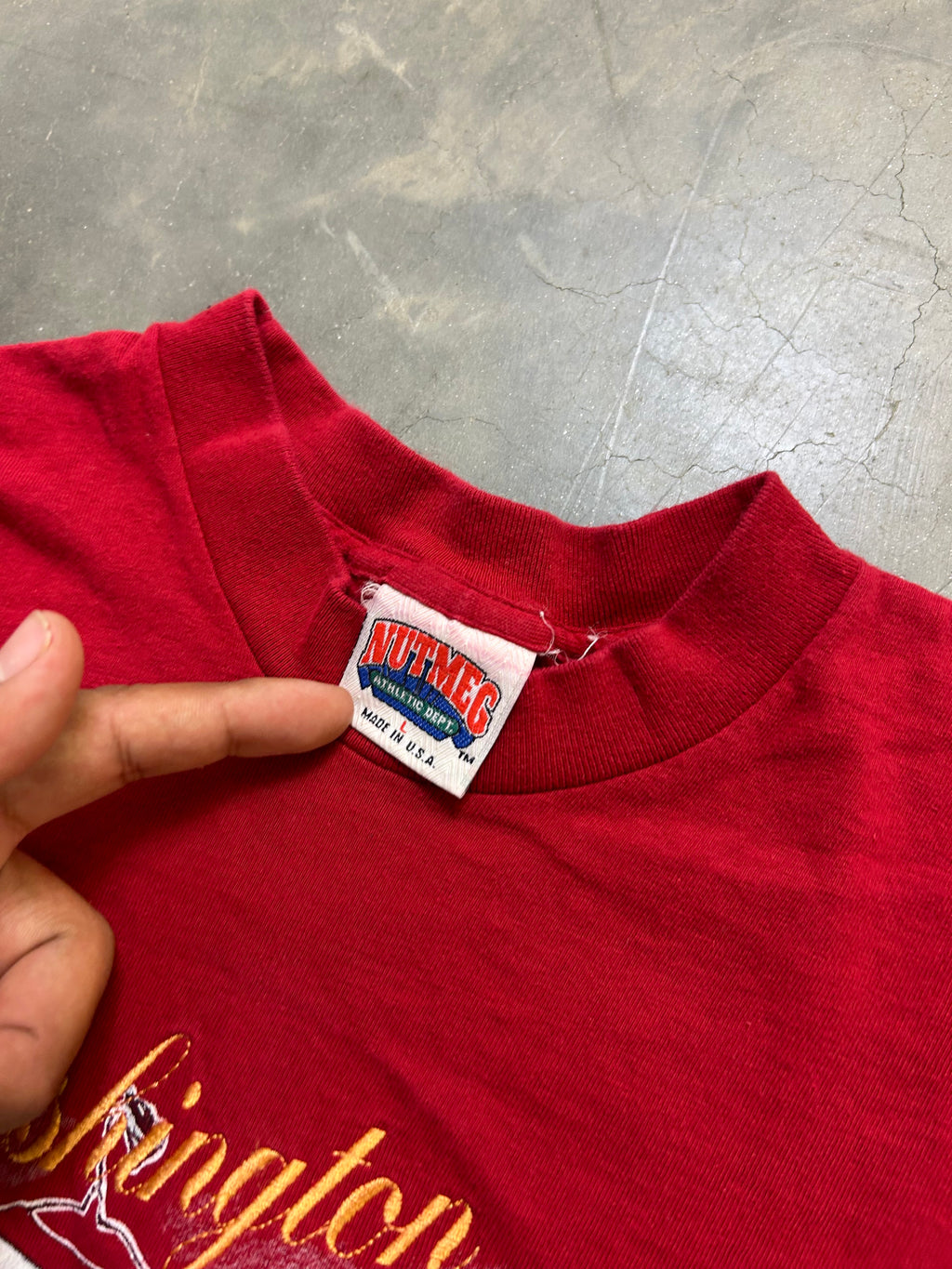 Washington Redskins Vintage 90s Locker Room Tee